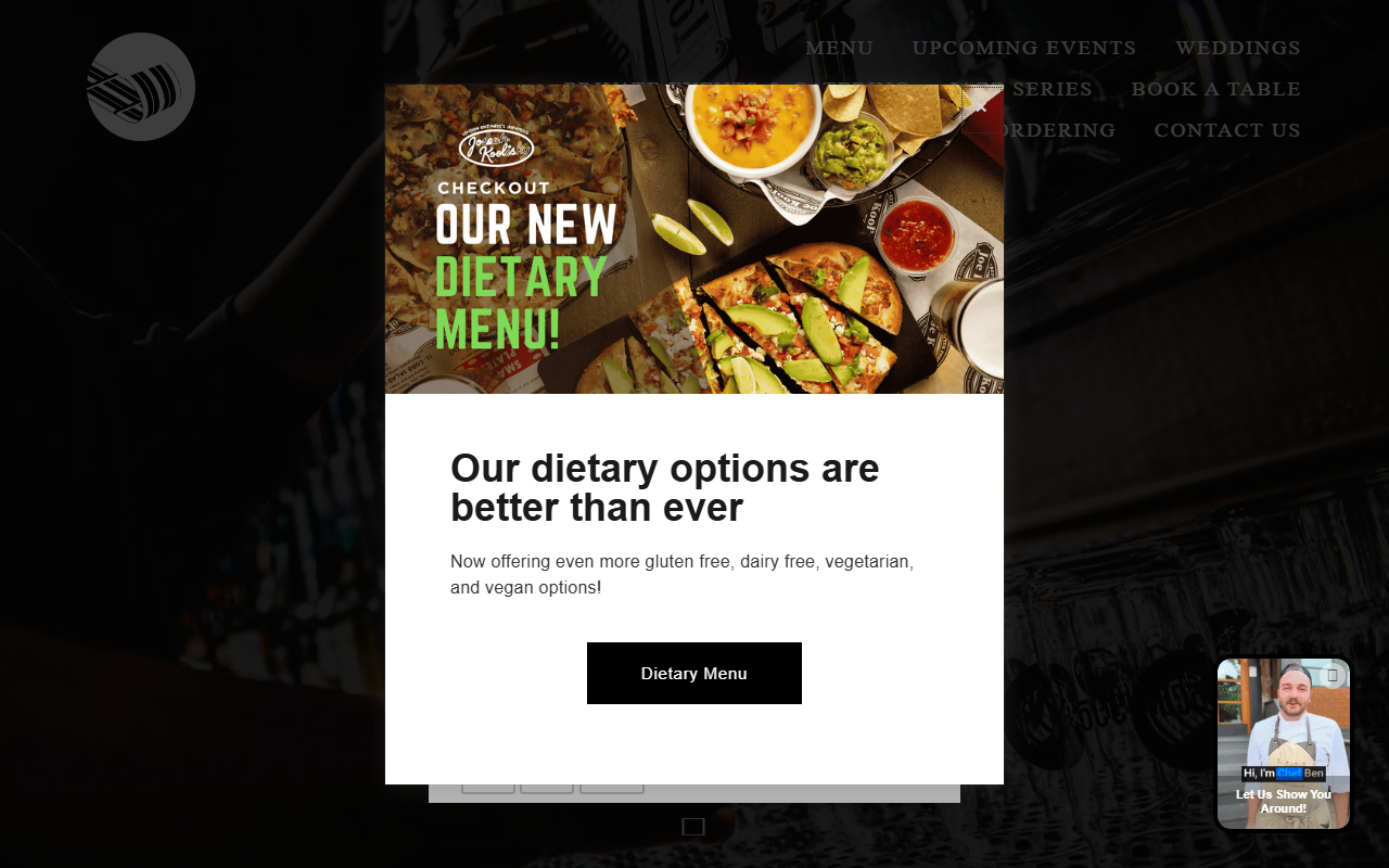 519kitchen.com screenshot