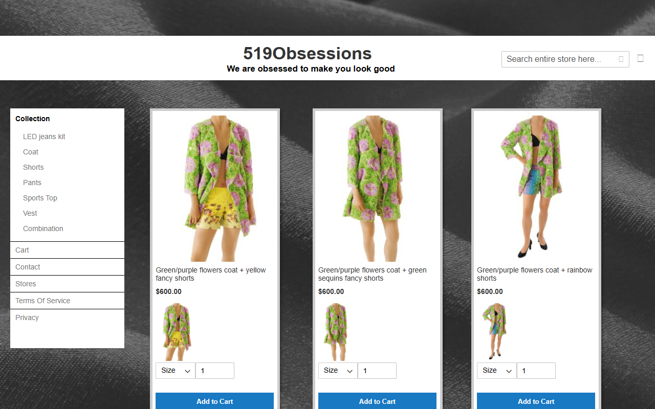 519obsessions.com screenshot