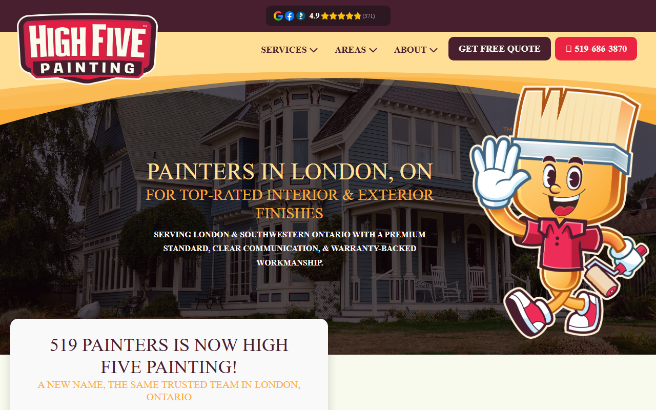519painters.com screenshot