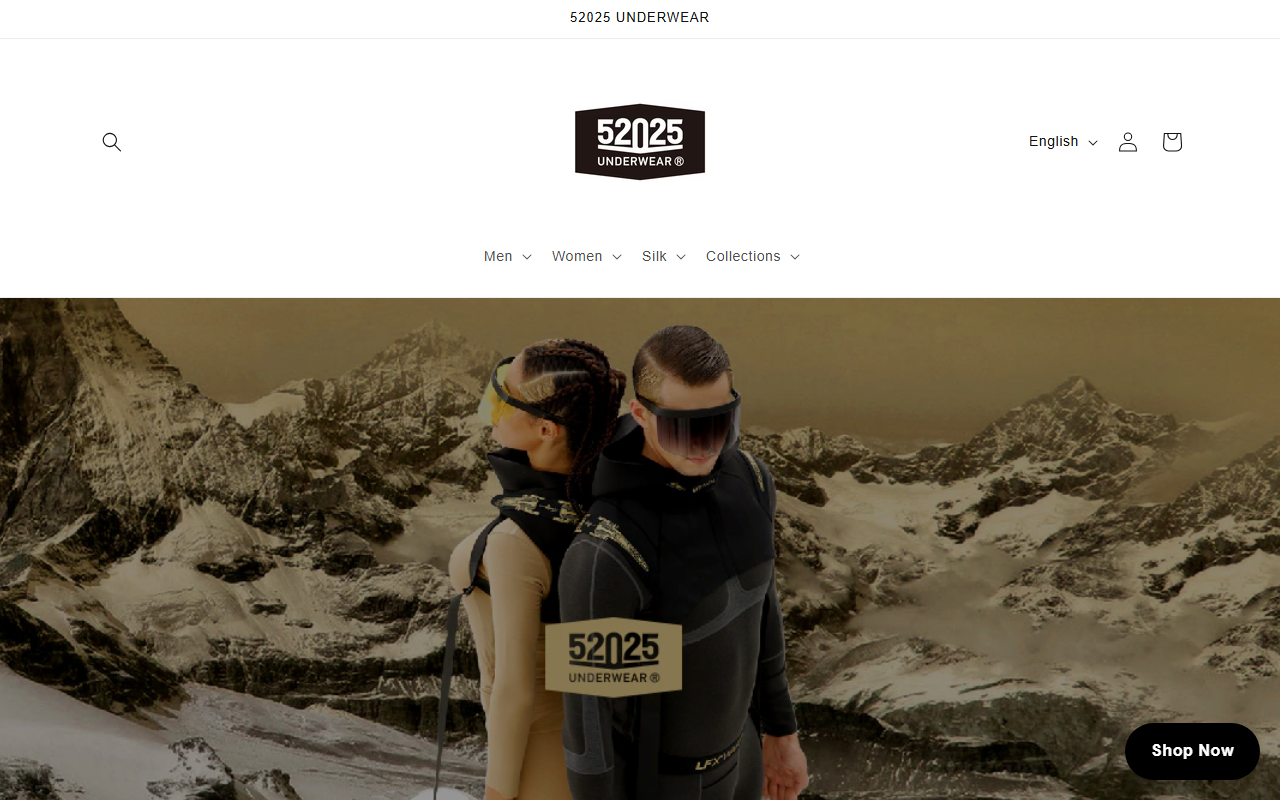 52025underwear.com screenshot