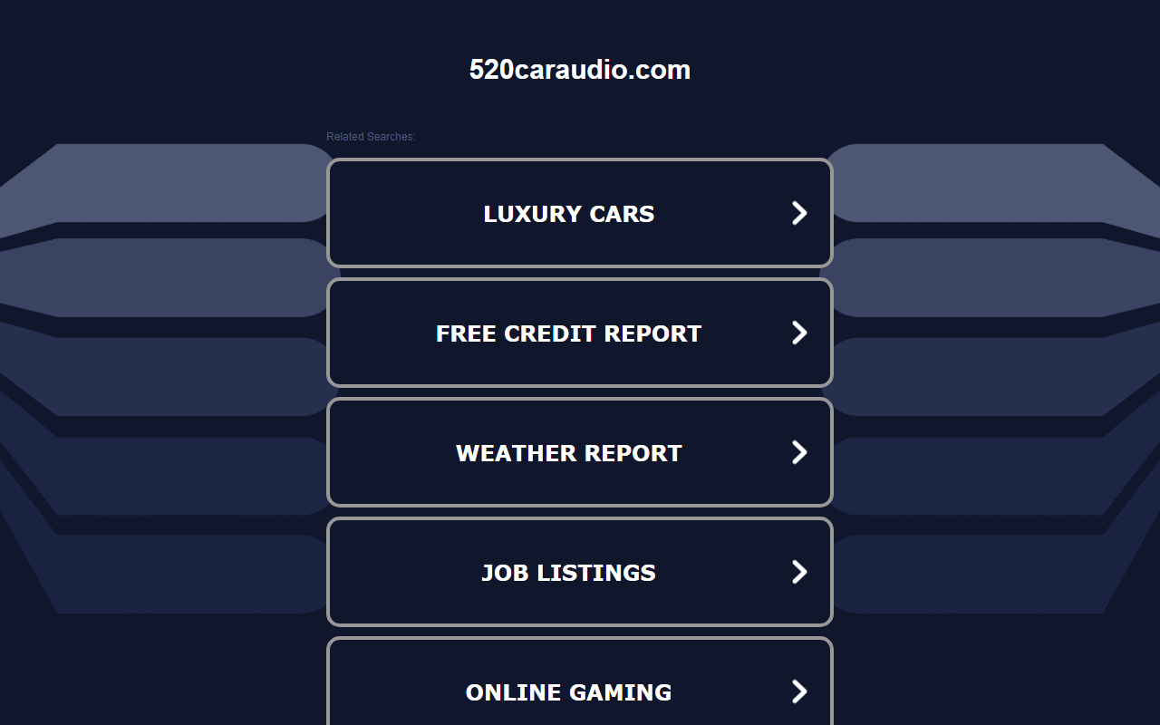 520caraudio.com screenshot