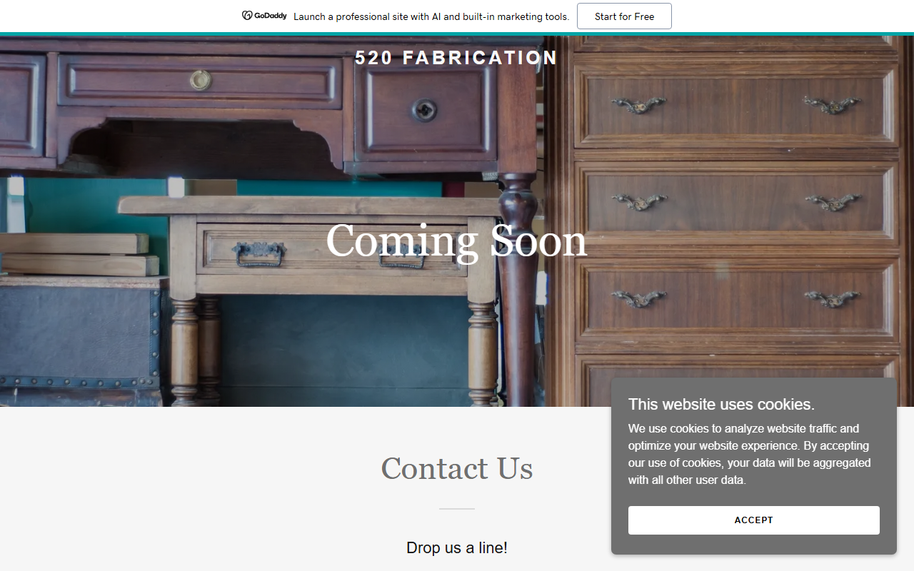 520fabrication.com screenshot