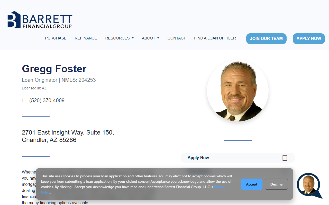 520homeloans.com screenshot