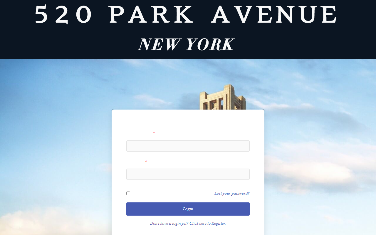 520parkavenue.com screenshot