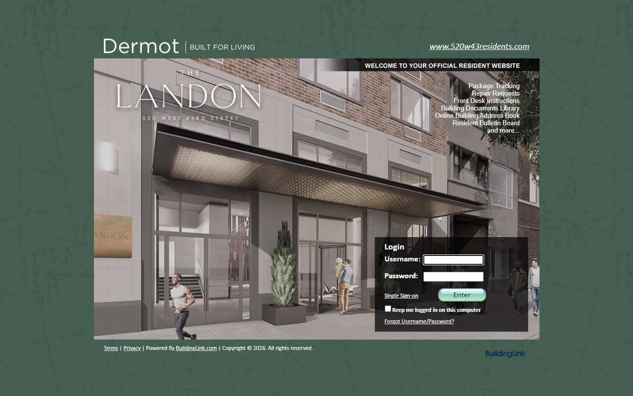 520w43residents.com screenshot