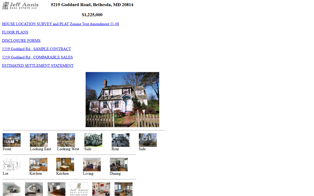 5219goddard.com screenshot
