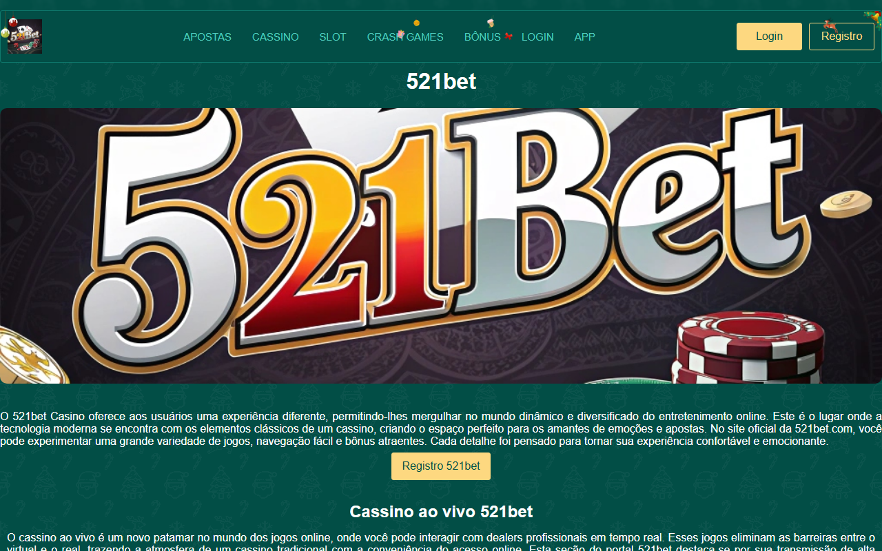 521betlogin.com screenshot