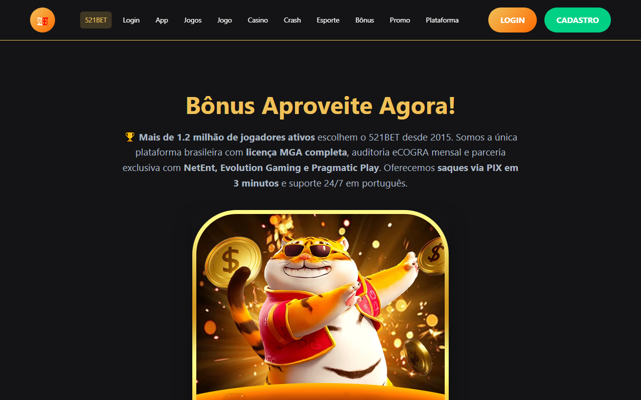 521betplataforma.com screenshot