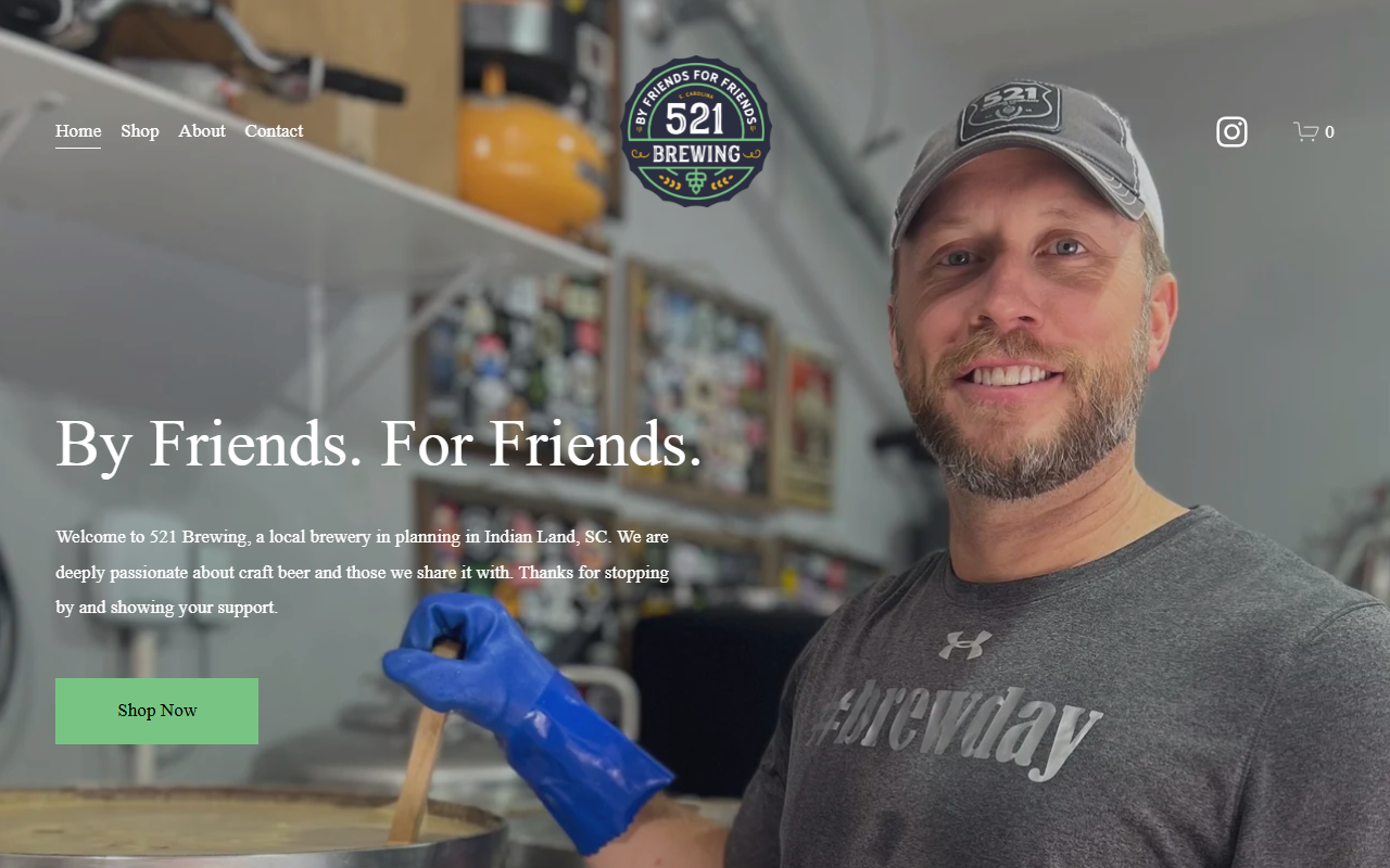 521brewing.com screenshot