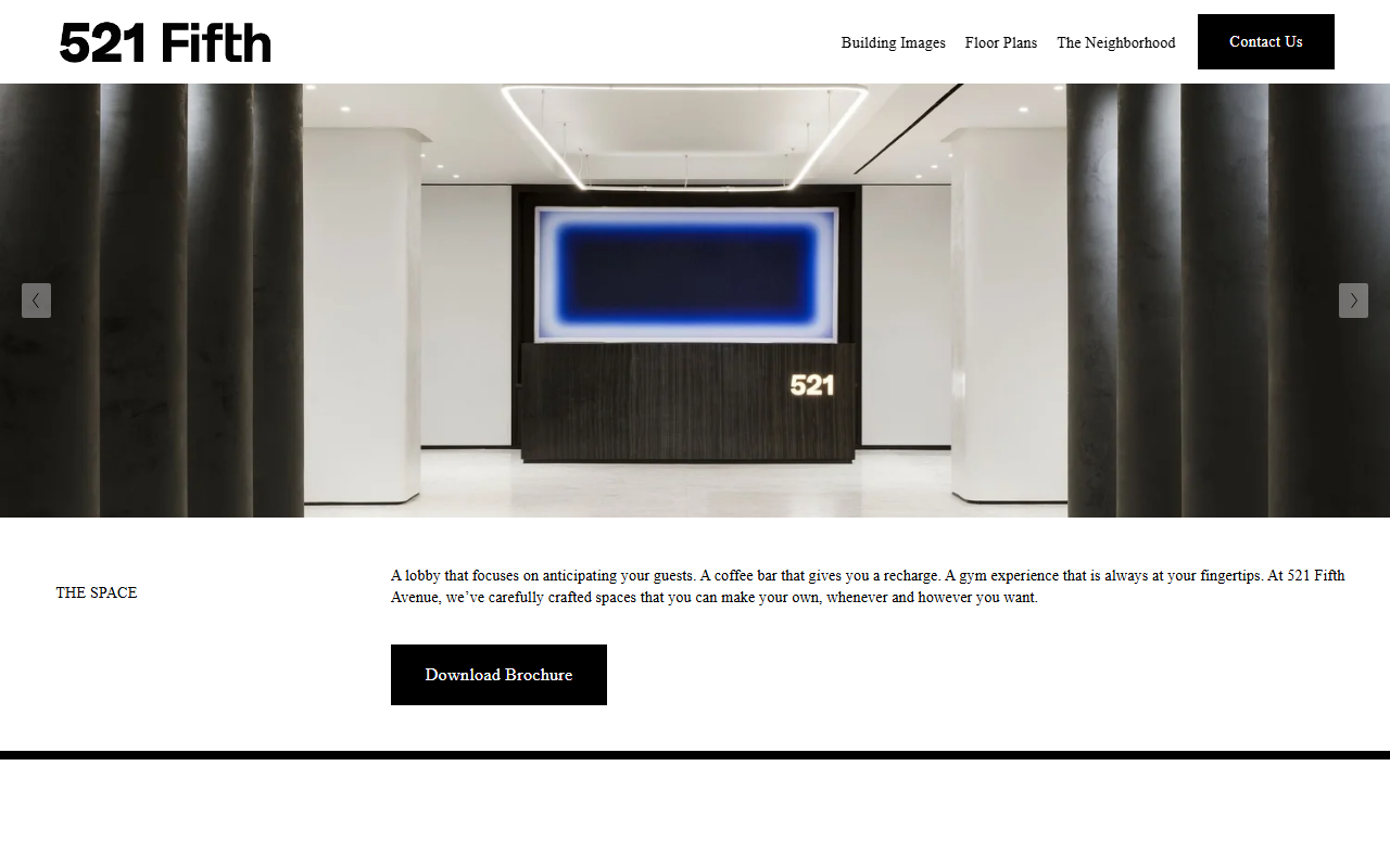 521fifthavenue.com screenshot