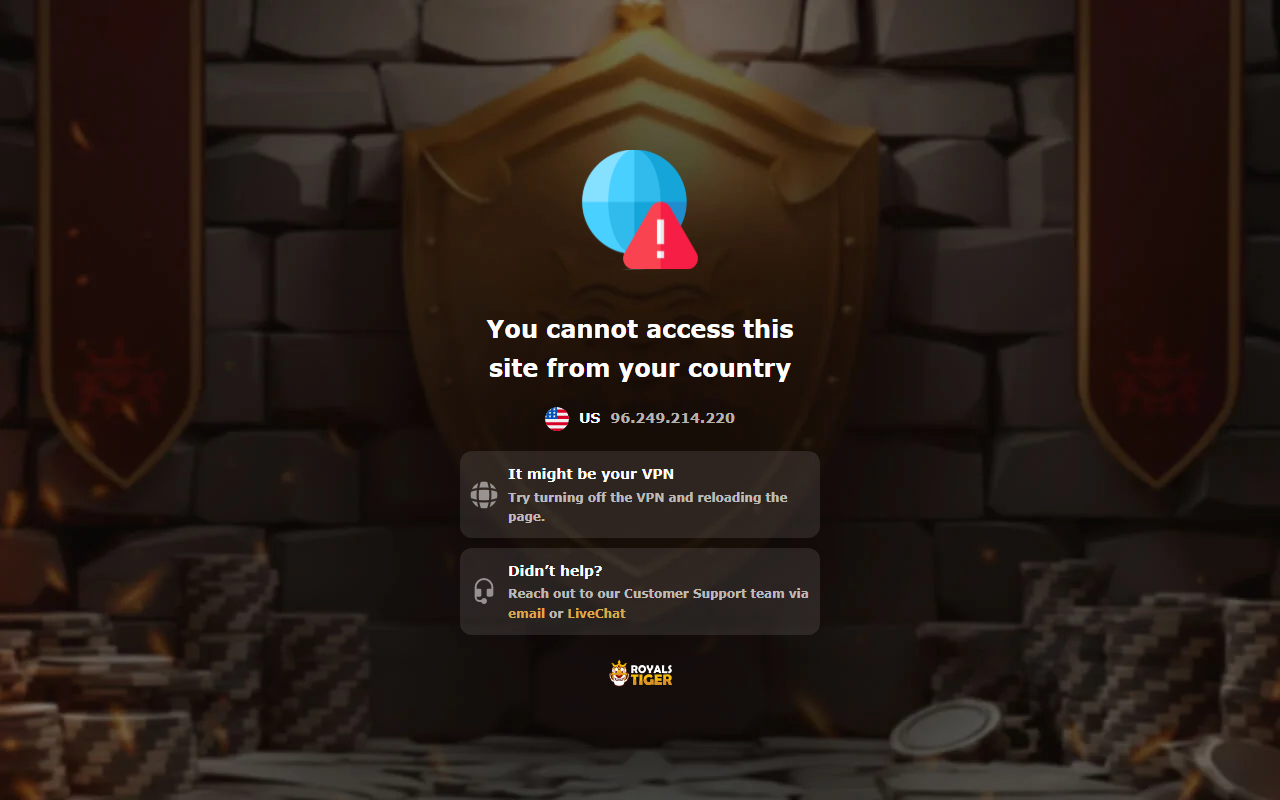 521royalstiger.com screenshot