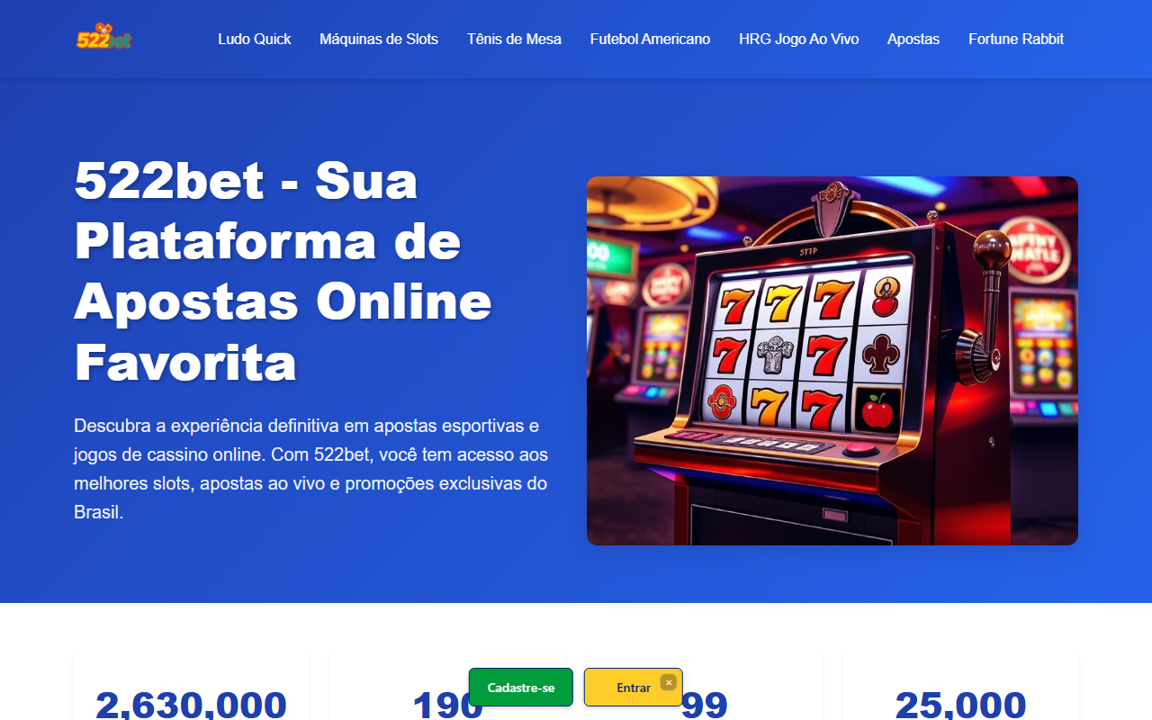 522bet-brasil.com screenshot