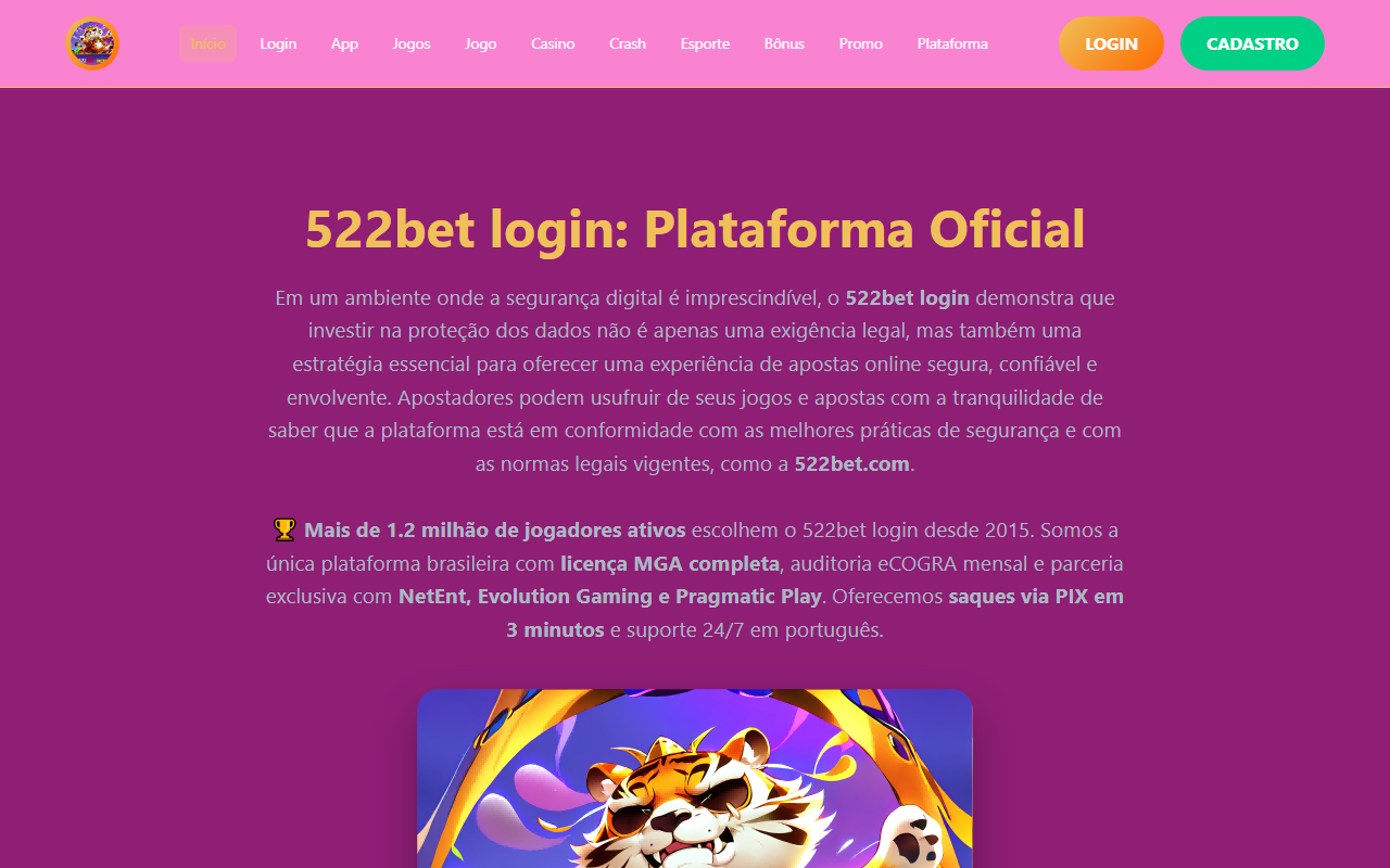 522betlogina.com screenshot