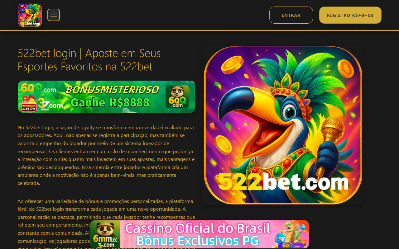 522betlogins.com screenshot