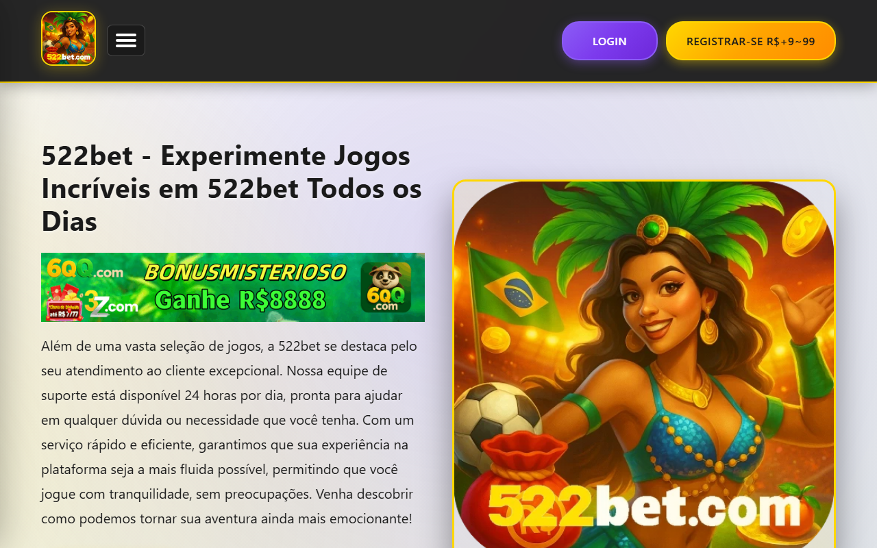 522betplataforma.com screenshot