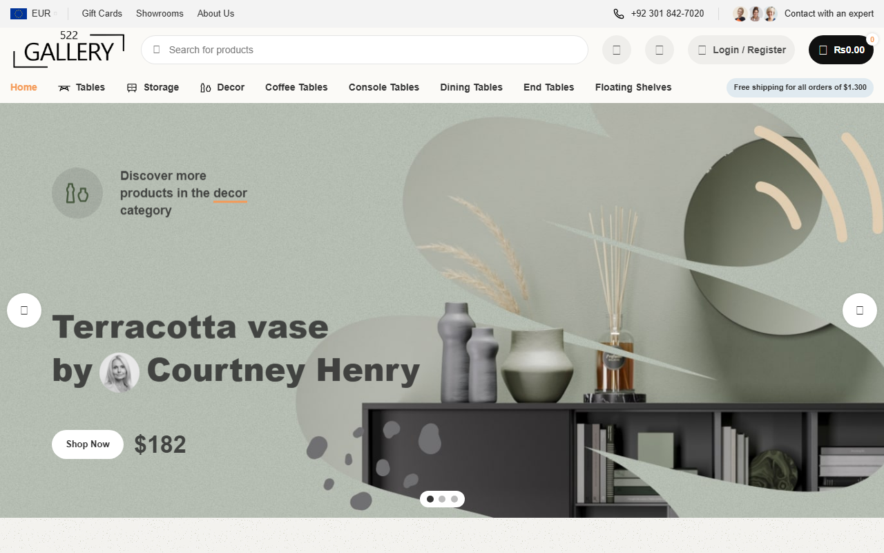522gallery.com screenshot
