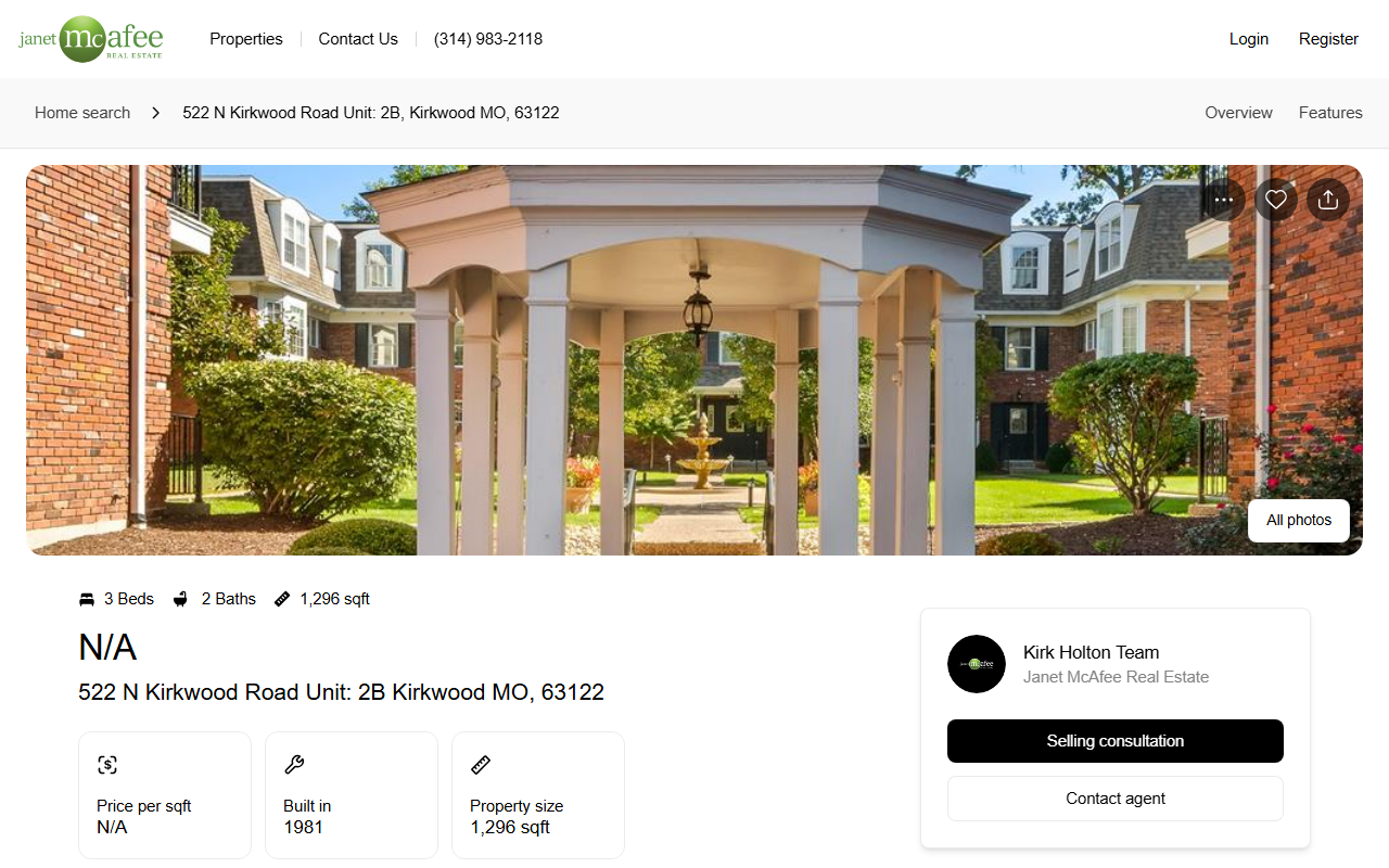 522nkirkwood.com screenshot