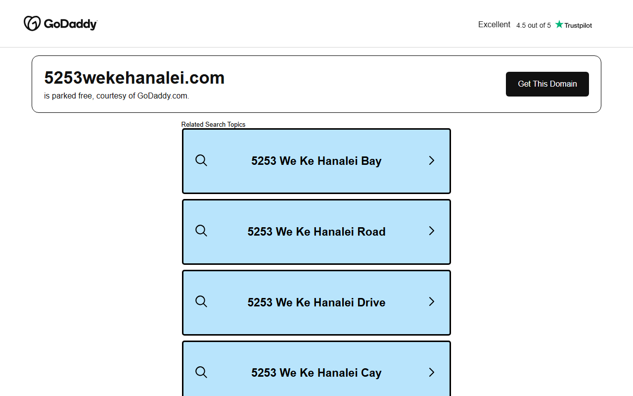 5253wekehanalei.com screenshot