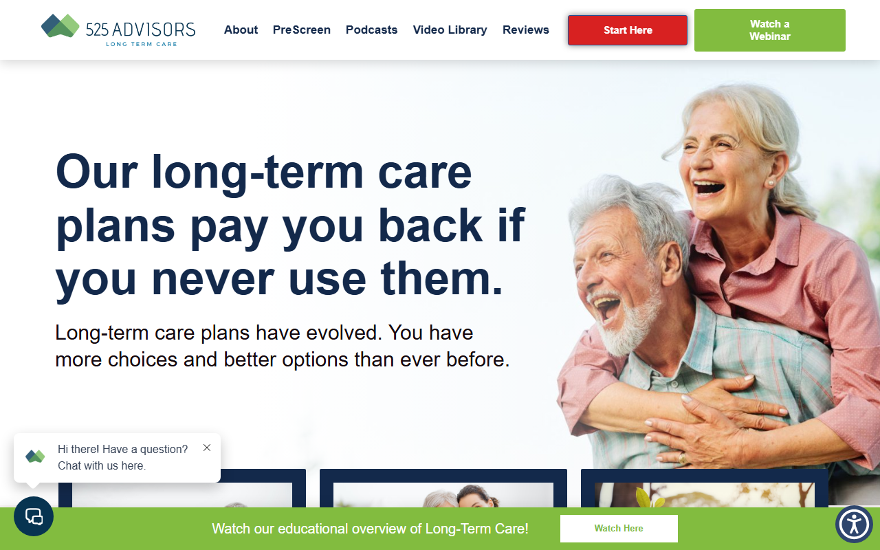 525advisors.com screenshot