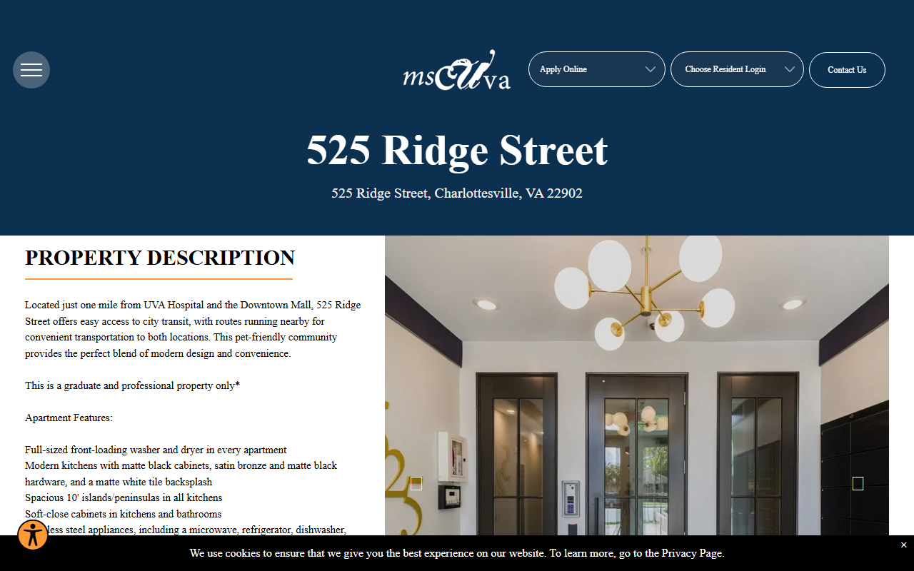 525ridgestreet.com screenshot