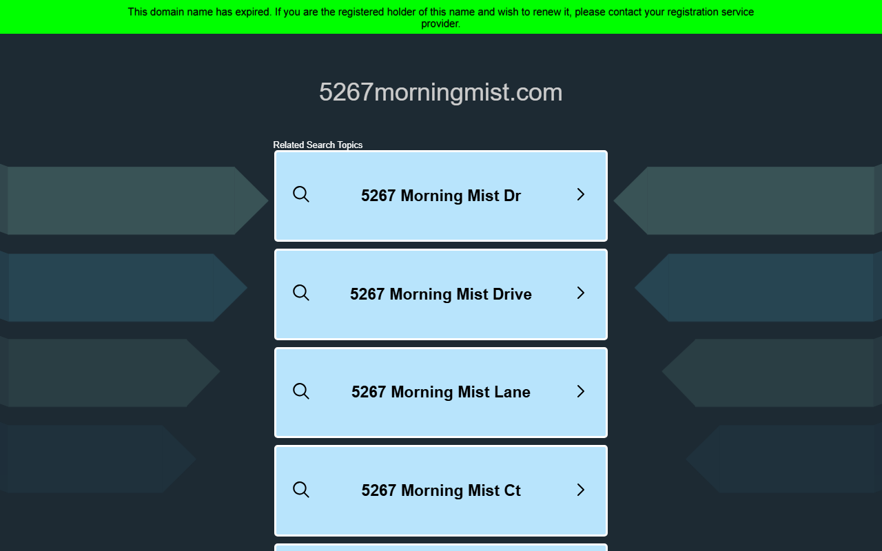 5267morningmist.com screenshot
