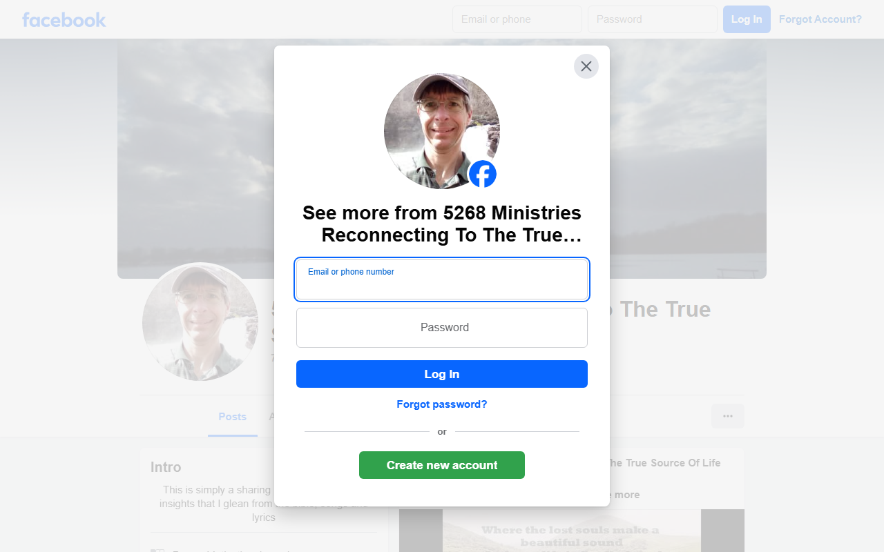 5268ministries.com screenshot