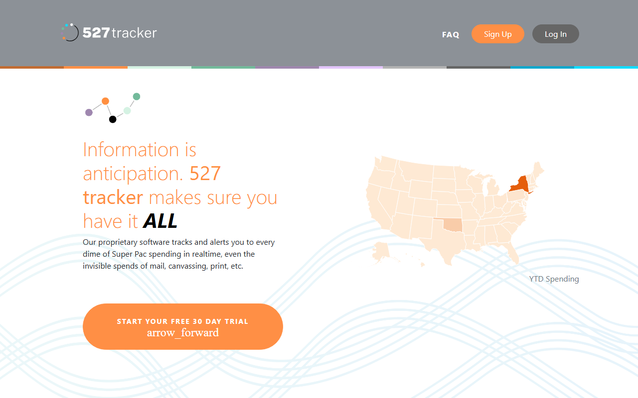 527tracker.com screenshot