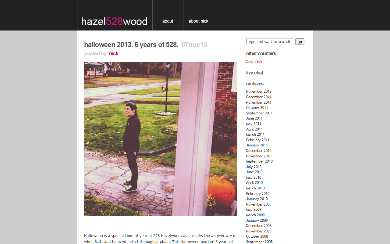 528hazelwood.com screenshot