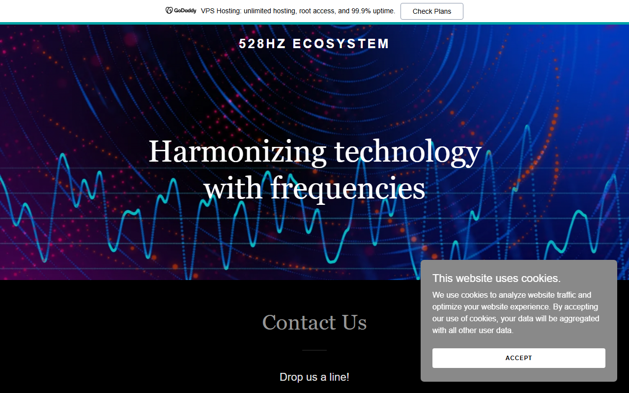 528hzecosystem.com screenshot