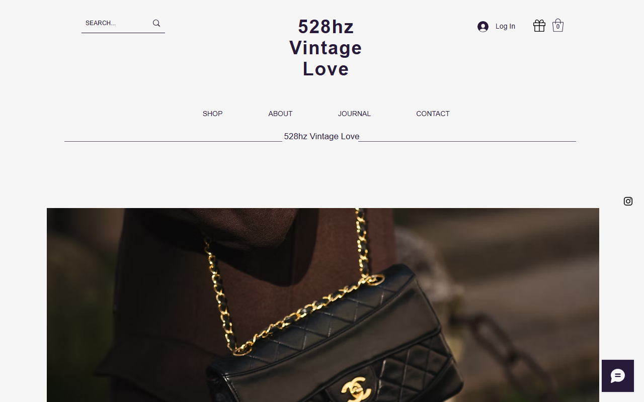 528hzvintagelove.com screenshot