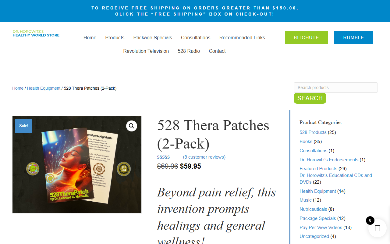 528therapatch.com screenshot