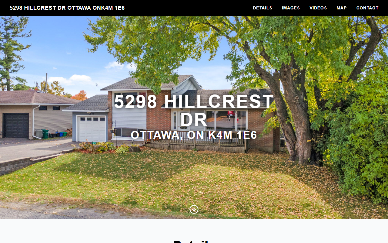 5298hillcrestdr.com screenshot