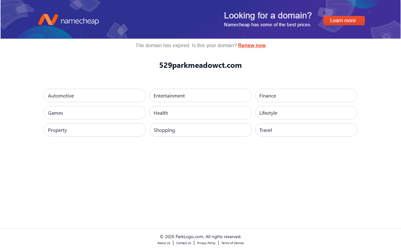 529parkmeadowct.com screenshot