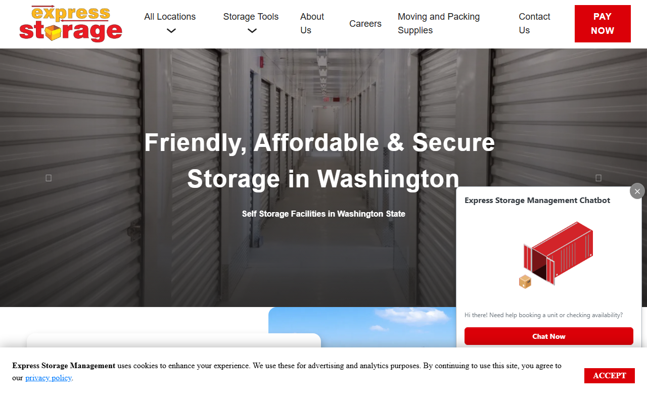 529storage.com screenshot