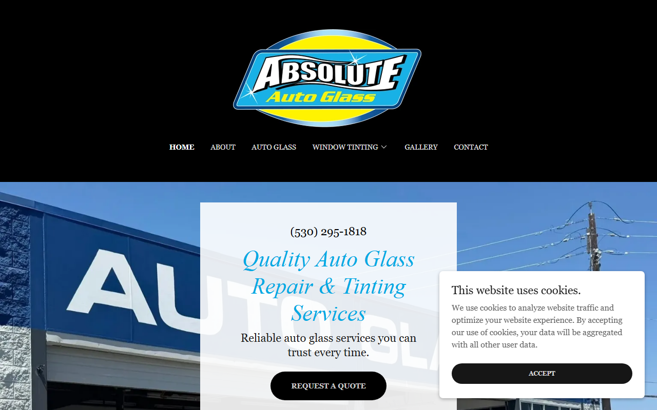 530autoglass.com screenshot