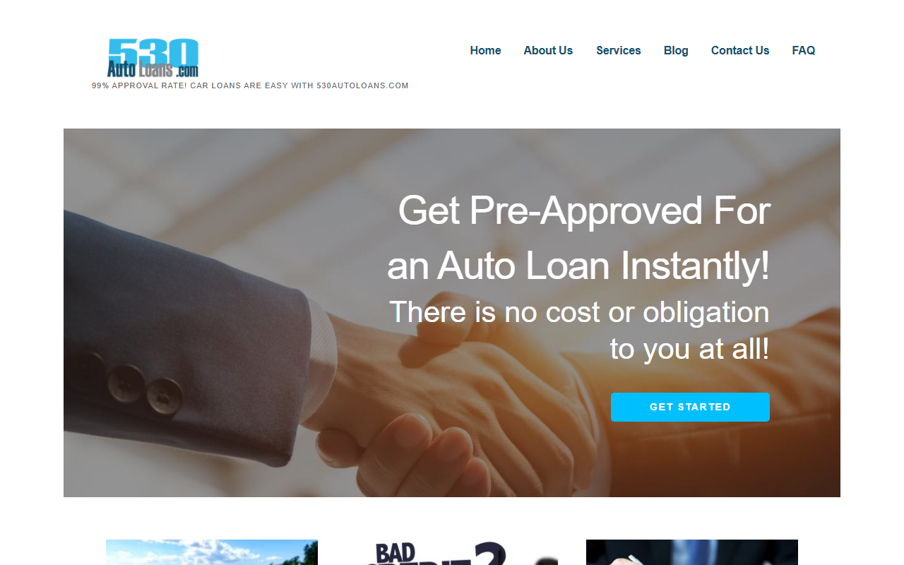 530autoloans.com screenshot