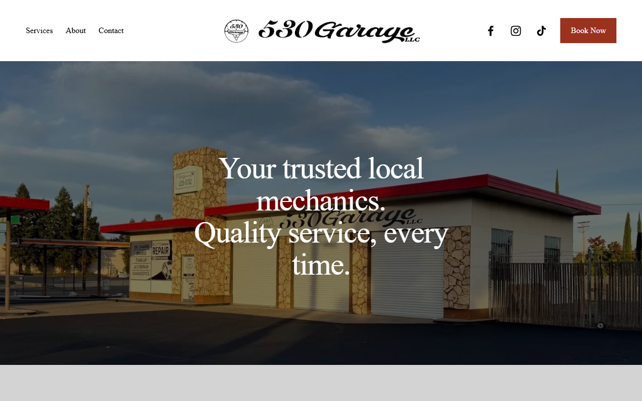 530garagellc.com screenshot