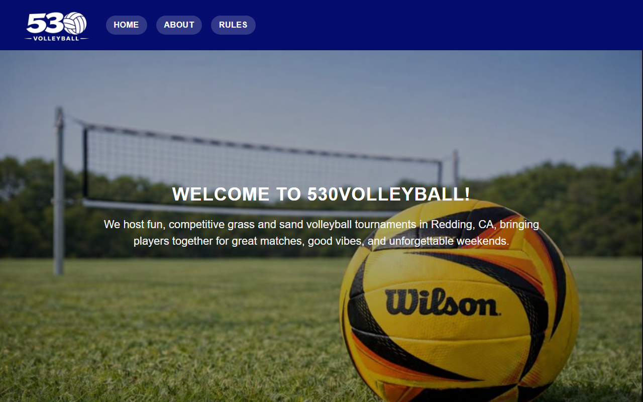 530volleyball.com screenshot