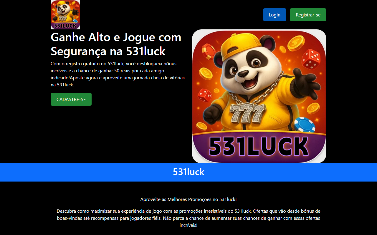 531luck-app.com screenshot