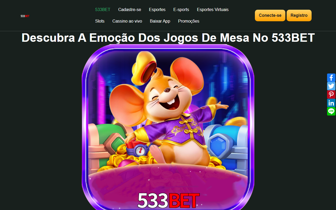 533betbrasil.com screenshot