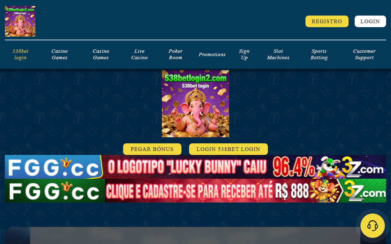 538betlogin2.com screenshot
