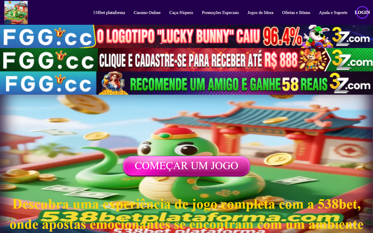 538betplataforma.com screenshot
