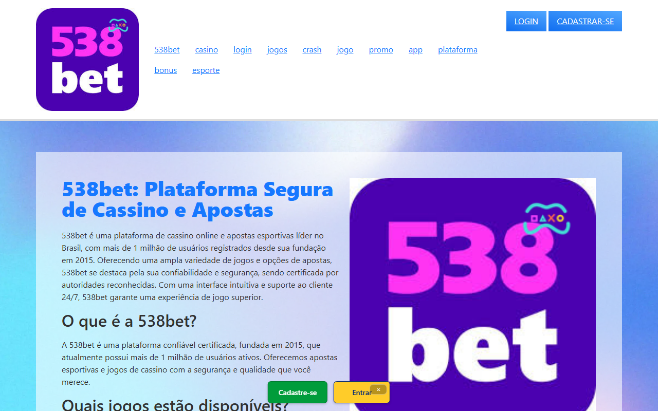 538betslots.com screenshot