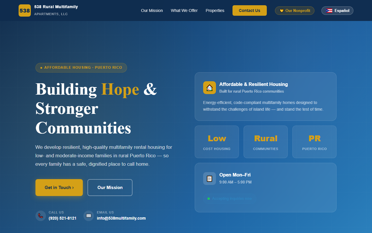538multifamily.com screenshot