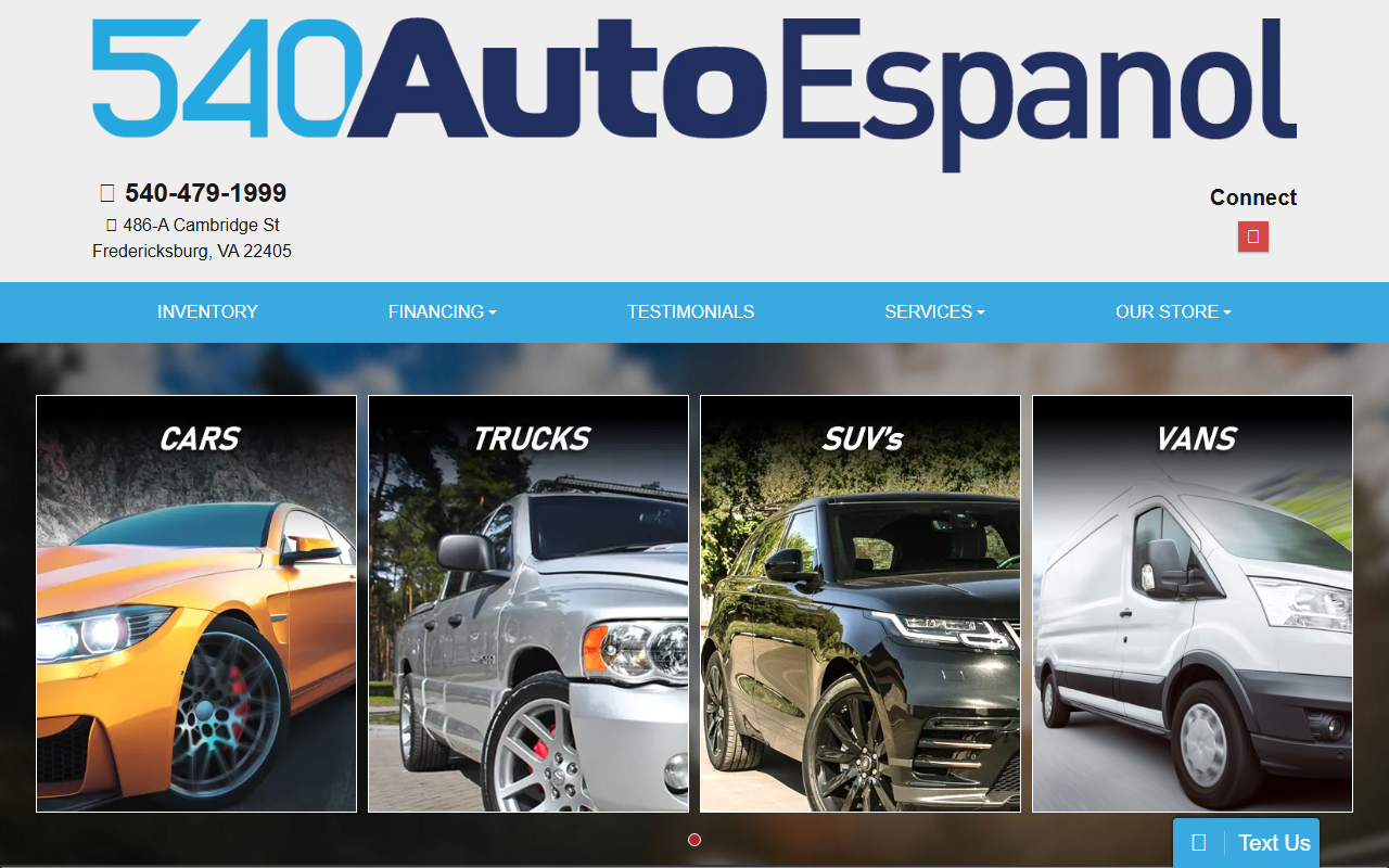 540autoespanol.com screenshot