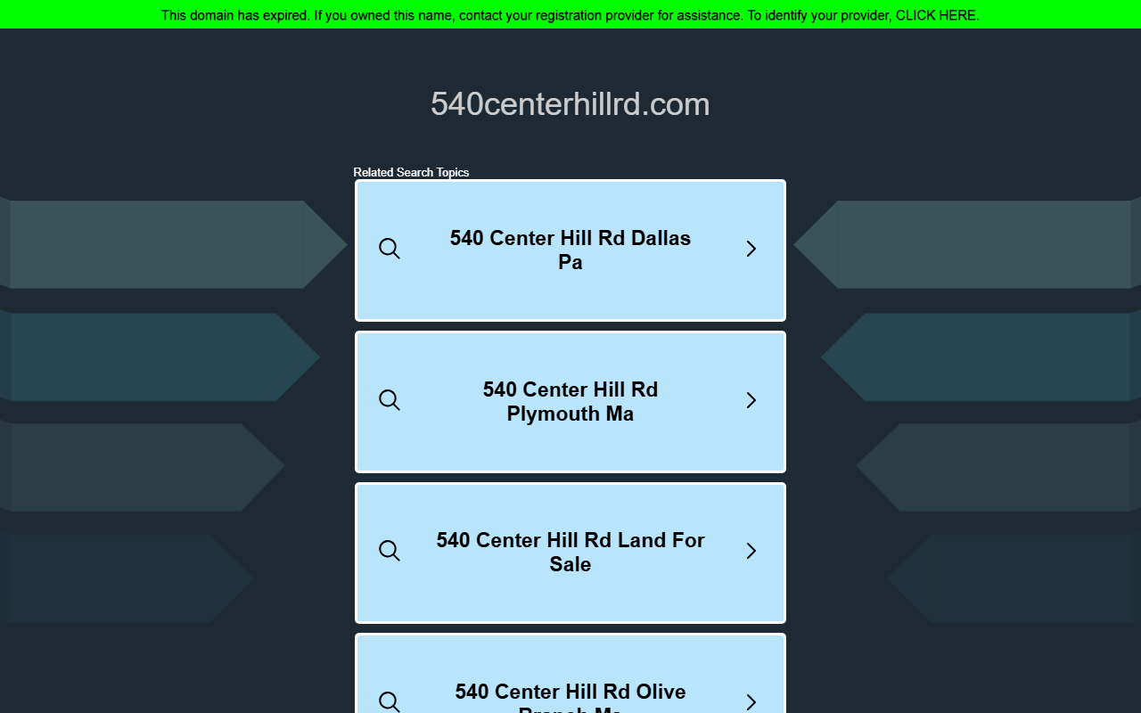 540centerhillrd.com screenshot