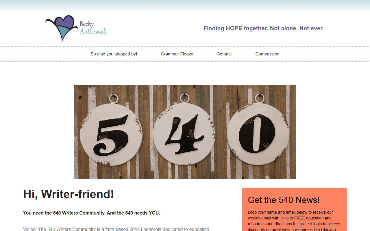 540community.com screenshot