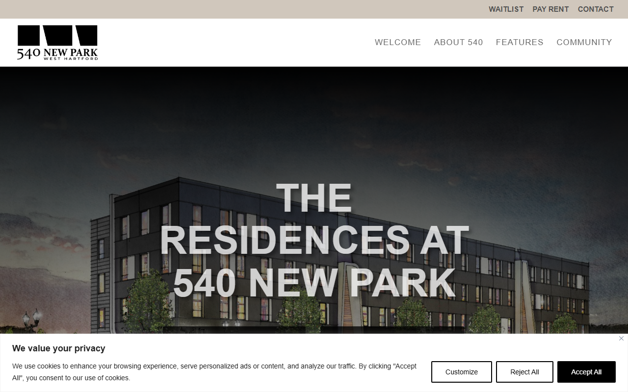540newpark.com screenshot