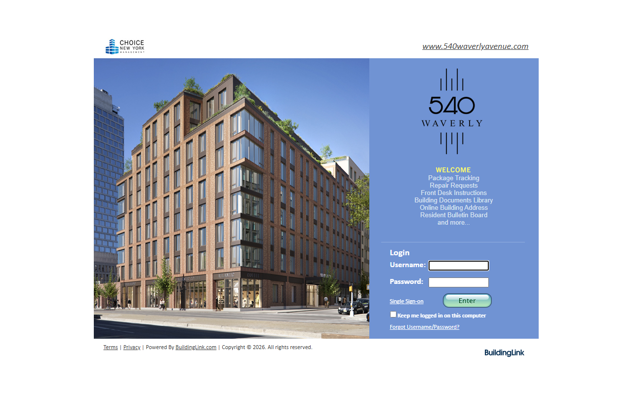 540waverlyavenue.com screenshot