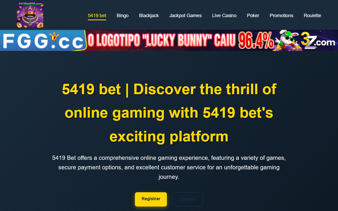 5419bet850.com screenshot